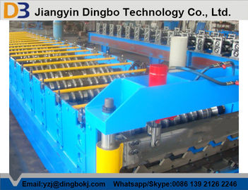 Roof Panel Sheet Metal Roll Forming Machine With High Speed And Low Labor