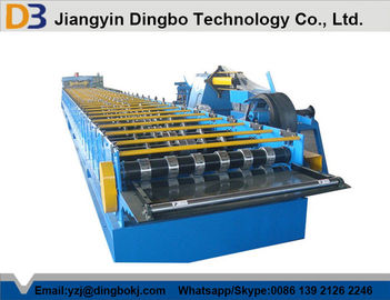 5.5KW ISO9001 Floor Deck Roll Forming Machine With Hydraulic Wave 