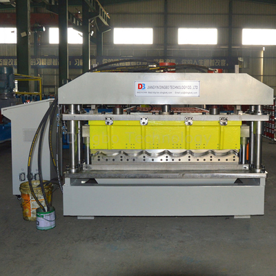 1250mm Coil Seamless Joint Steel Tile Forming Machine