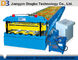 Automatic Hydraulic Post Cutting Floor Deck Roll Forming Machine For Steel Coil